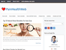 Tablet Screenshot of lowerabdominalpaintreatment.com